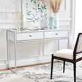 SAFAVIEH Ethyle 2-Drawer Mirrored Desk