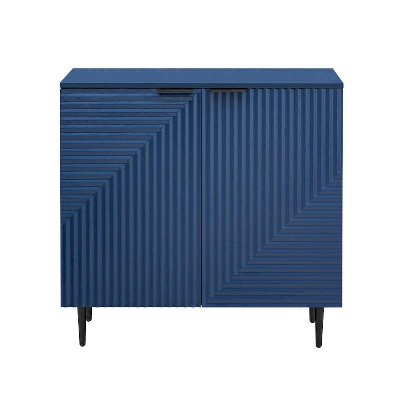 Armoire d'appoint moderne et minimaliste avec étagères réglables