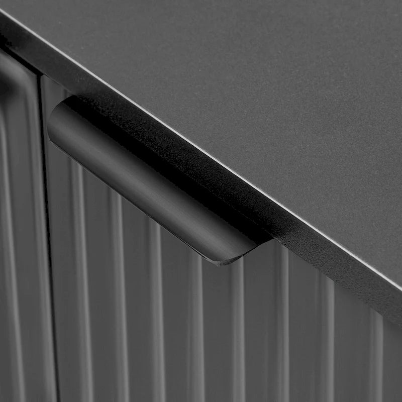 Armoire d'appoint moderne et minimaliste avec étagères réglables