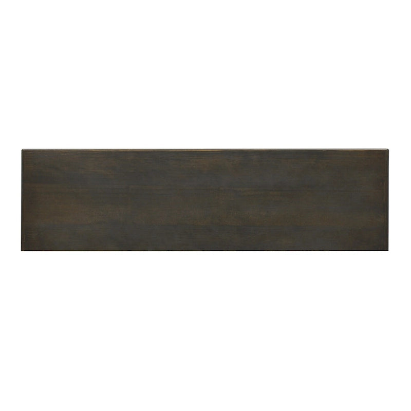 Console de style vintage avec 2 tiroirs et 2 étagères – Entrée et salon