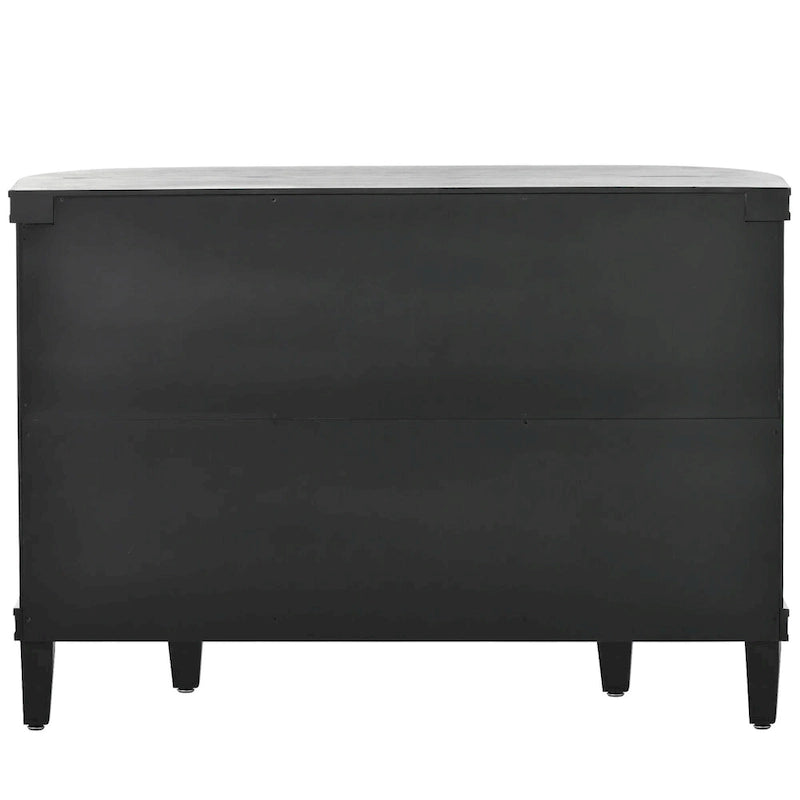 Buffet 4 portes avec motif embossé vintage