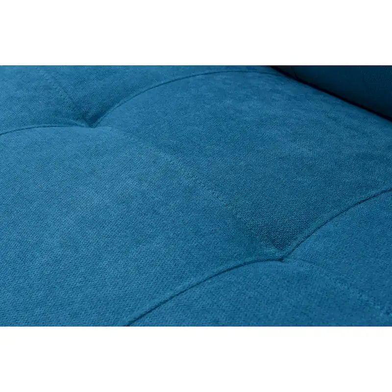 Futon de canapé-lit réglable à 3 positions avec revêtement en tissu