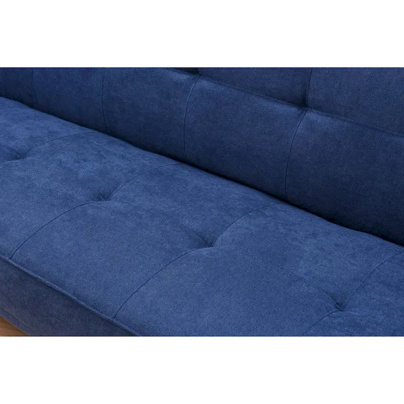 Futon de canapé-lit réglable à 3 positions avec revêtement en tissu