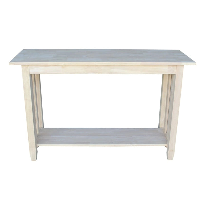 Console avec étagère inférieure