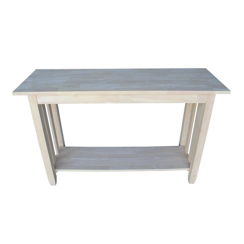 Console avec étagère inférieure