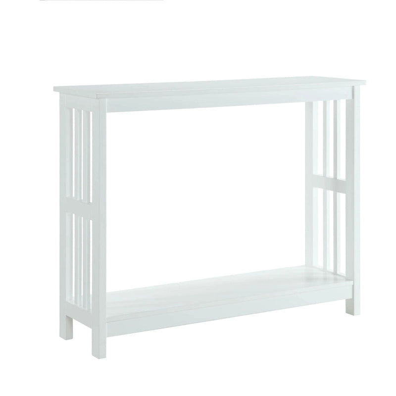 Console avec étagère inférieure
