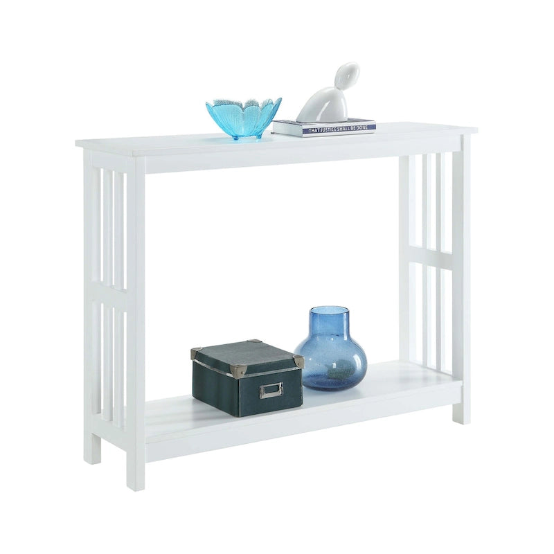 Console avec étagère inférieure