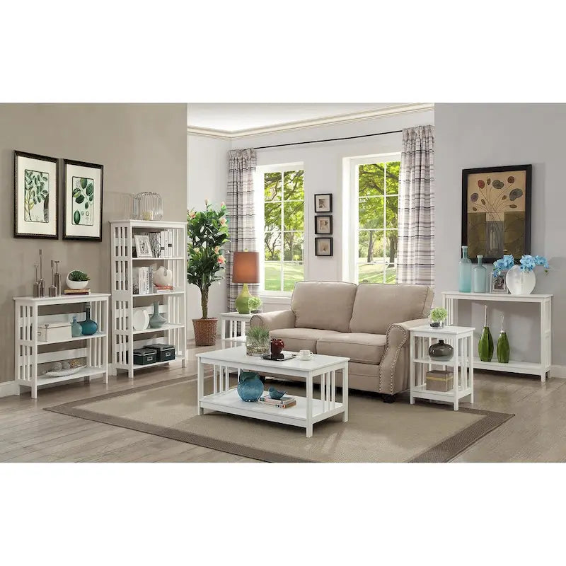 Console avec étagère inférieure