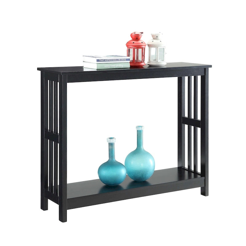 Console avec étagère inférieure