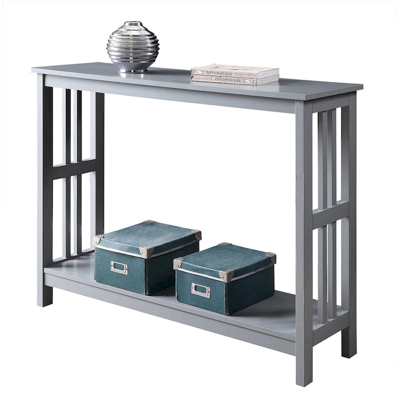 Console avec étagère inférieure
