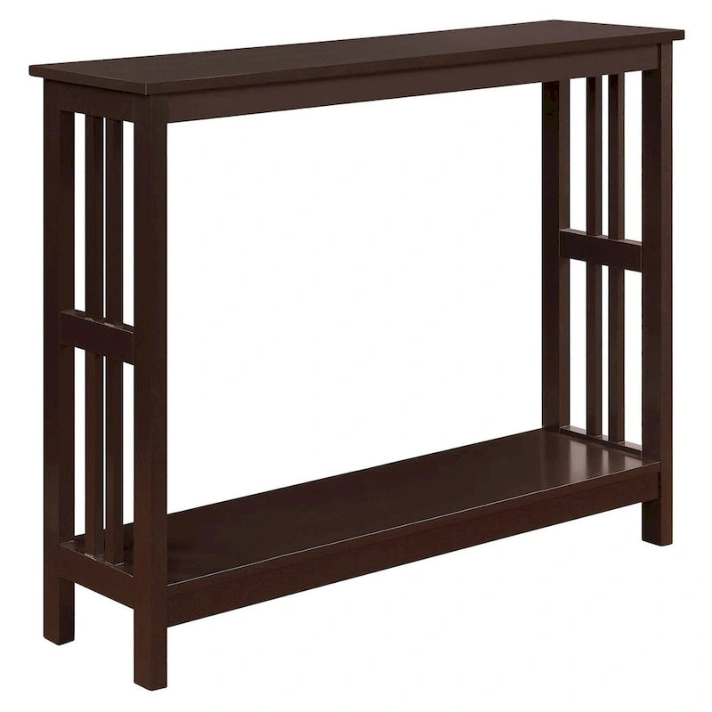 Console avec étagère inférieure