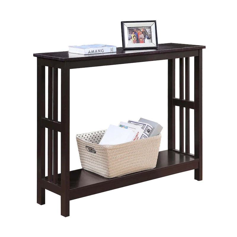 Console avec étagère inférieure