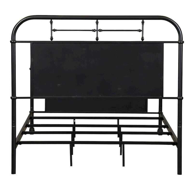 Tête de lit en métal vieilli – Taille Double