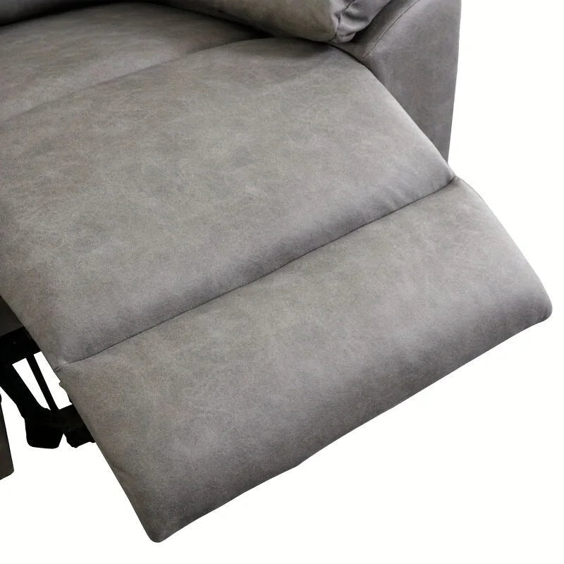 Fauteuil inclinable électrique avec appui-tête réglable et port de charge USB – Tissu chenille