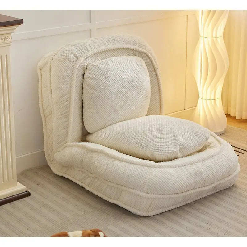 Fauteuil de sol pliable avec 5 positions réglables