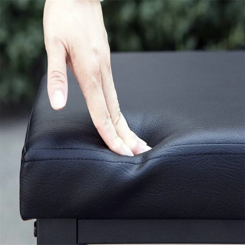 Banc à chaussures d'entrée avec étagères de rangement et siège rembourré