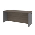 Coque de bureau de qualité commerciale de 183 cm de large avec gestion des câbles