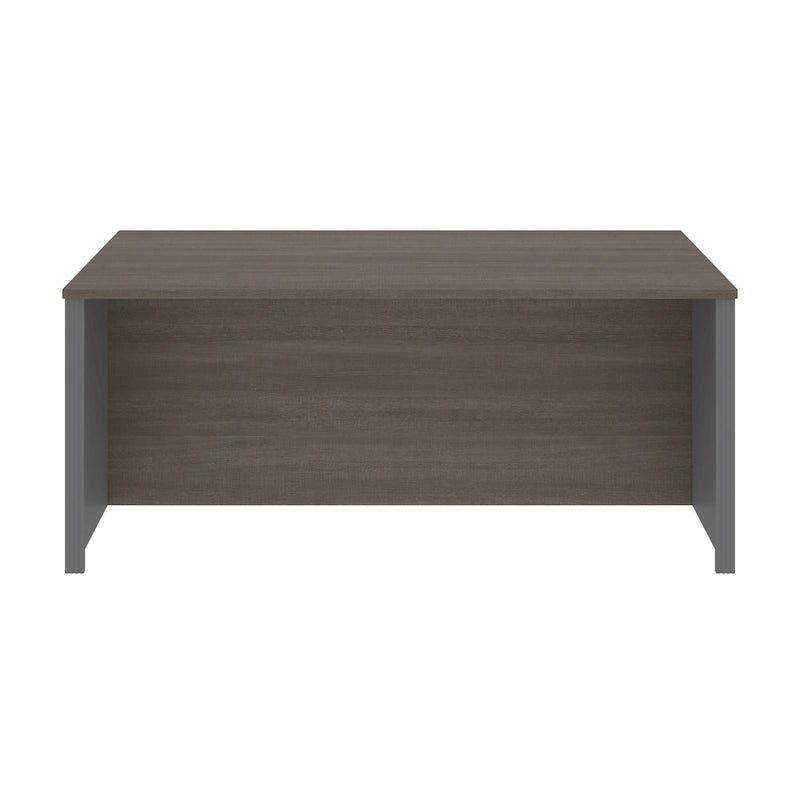 Coque de bureau de qualité commerciale de 183 cm de large avec gestion des câbles